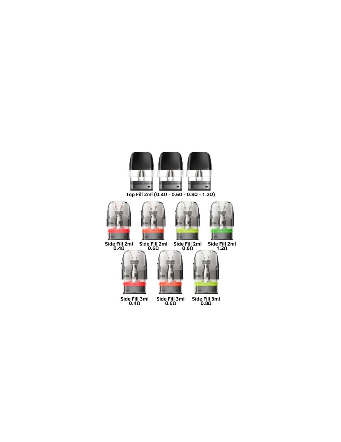 Q Pod Geekvape Cartuccia Ricambio 2ml/3ml - 3 Pezzi