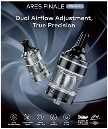 Ares Finale MTL RTA Innokin Atomizzatore 24,5mm