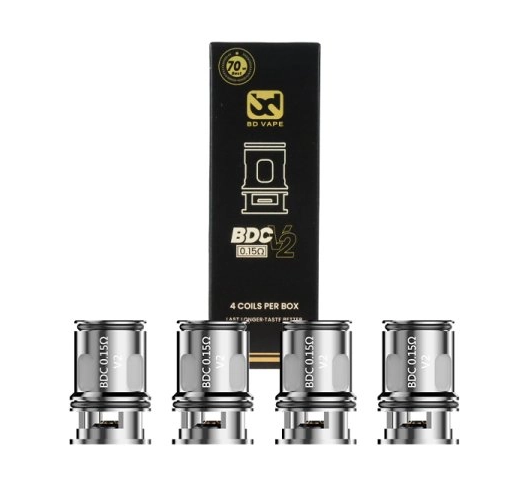 Coils BDC 0,2/0,4Ω - 0,15/0,3Ω V2 (4 pezzi) - BD Vape
