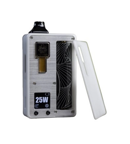 Kit Cthulhu RBA AIO 2 DNA80C Delrin Bianco - Cthulhu Mod