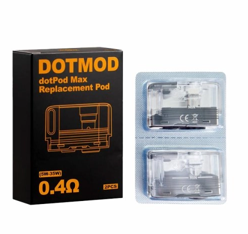 Cartridges DotPod Max 0.4/0.6/1.0Ω 5ml (2pcs) - Dotmod
