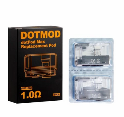Cartridges DotPod Max 0.4/0.6/1.0Ω 5ml (2pcs) - Dotmod