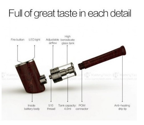 Kamry Kit E-pipe K1000 PLUS Pipa Elettronica
