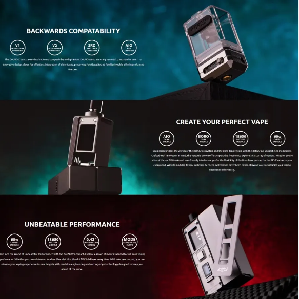 DotAIO X Essential Kit Completo 60W DotMod
