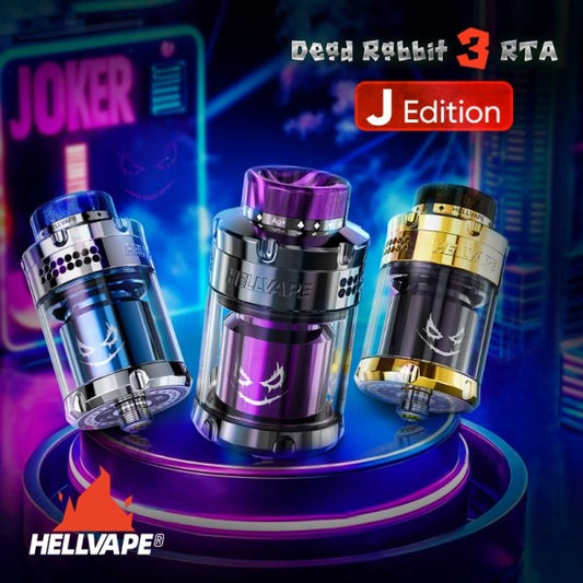 Dead Rabbit 3 RTA J Edition Hellvape Atomizzatore 27mm