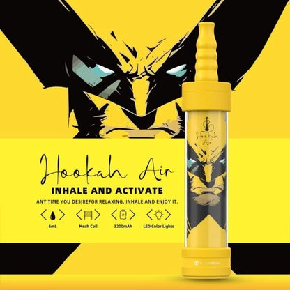 Hookah Air 6ml 3200mAh [YELLOW LIMITED EDITION]